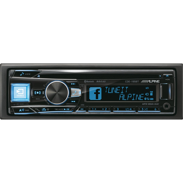 USB/FLAC/MP3/WMA/AAC/CD-ресивер, FM-тюнер, Bluetooth, iPod