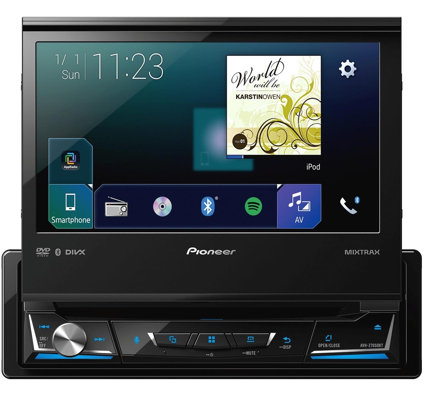 Автомагнитола с выдвижным экраном - Pioneer AVH-Z7050BT