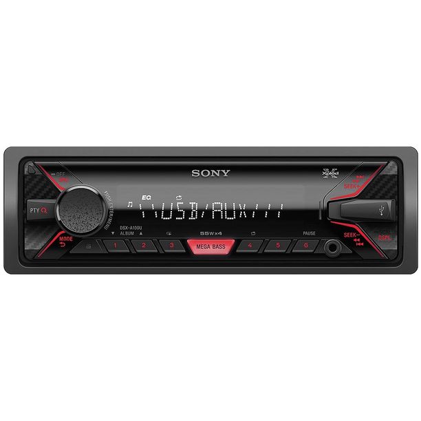 Недорогой автомобильный MP3-ресивер Sony DSX-A100U